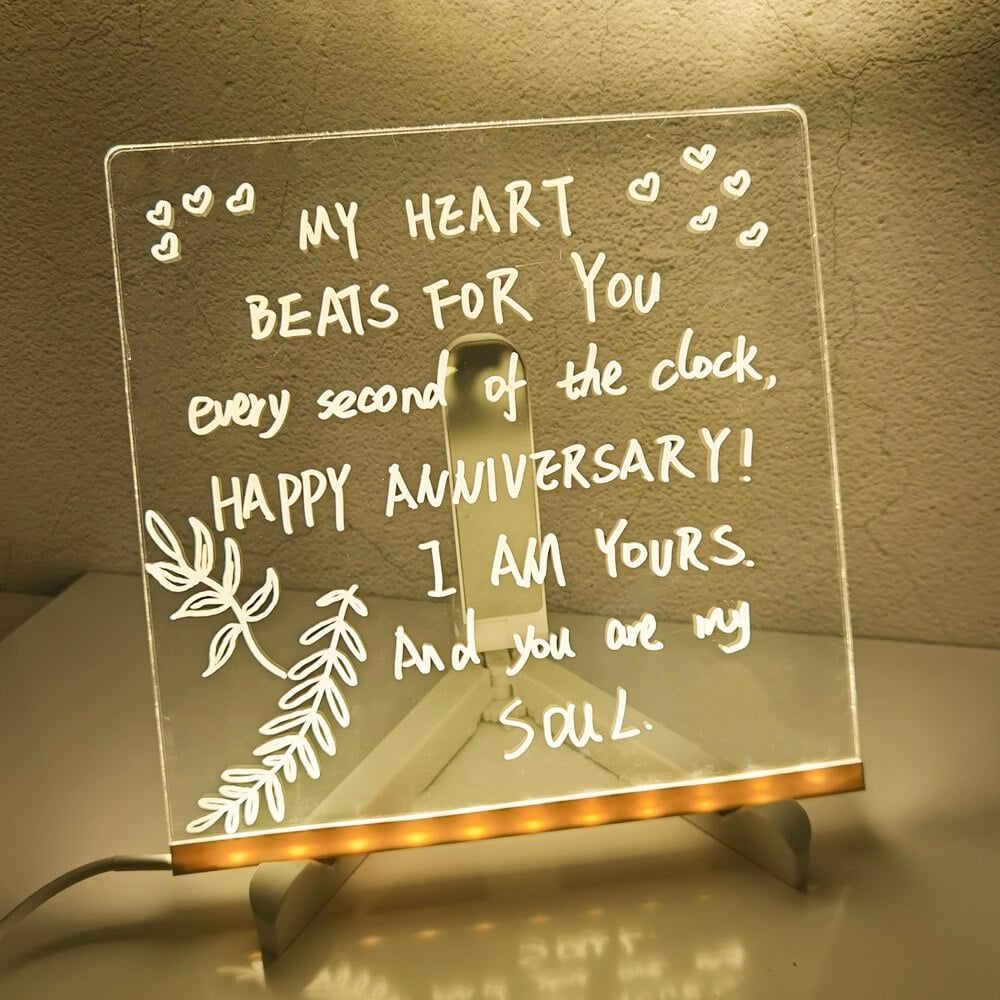 🥳2026 HOT SALE🥳💞50K+ SOLD!🎨✨ BUY 3 GET 10% OFF + FREE SHIPPING! Luminous LED Drawing Board – USB powered, reusable surface, 7 colour markers. Glowing creativity for little artists! 🖍️🌟