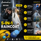 🥳2026 HOT SALE🥳💞50K+ SOLD! ☔🎁 BUY 1 GET 1 FREE! Mini Ball Shape Disposable Raincoat – From £6.99! Ultra‑compact ball packaging fits in any bag, purse or glove box. Waterproof & easy to use – always ready for sudden showers! 🌧️✨