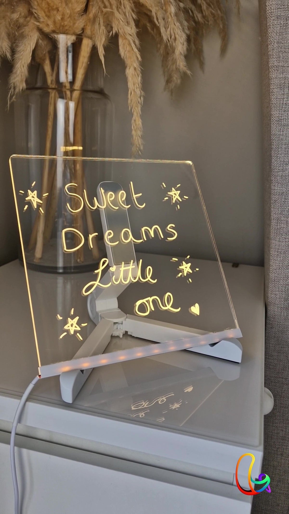 🥳2026 HOT SALE🥳💞50K+ SOLD! 🎨✨ LED Luminous Drawing Board – write, draw & wipe clean. Buy 1 Get 7 Colour Pens + Foldable Stand FREE! Safe, USB rechargeable & fun for kids! 🎁💚