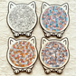 🥳2026 HOT SALE🥳💞50K+ SOLD!🐱🧩 50% OFF! 135‑Piece Cat Shaped Wooden Jigsaw – Morandi colours, artistic frame. Premium wood, calming & collectible. A gift for cat lovers! 🎨✨