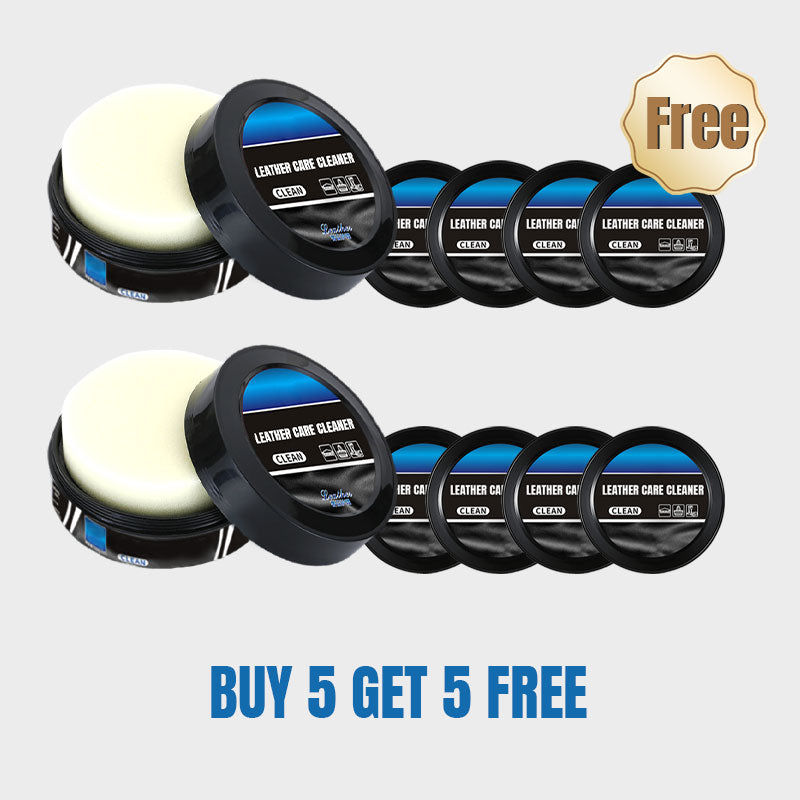 🥳2026 HOT SALE🥳💞50K+ SOLD!🏠🛡️ 50% OFF! All-in-One Leather Care Set – Clean, condition & protect. Erases stains, restores natural glow. Ideal for car interiors & furniture. 🚗🕊️
