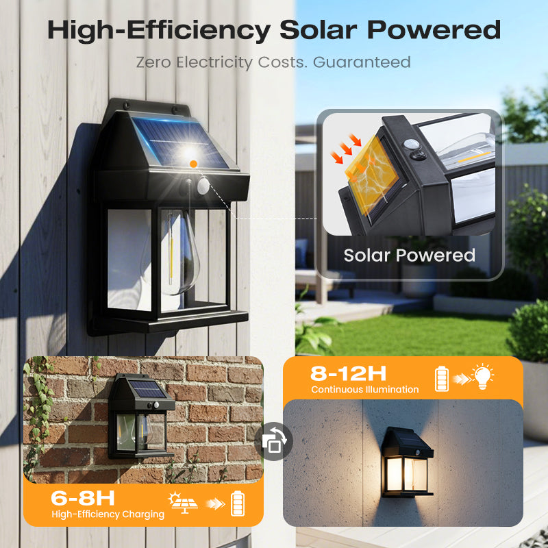 🥳2026 HOT SALE🥳💞50K+ SOLD!☀️🌧️ Flash Sale 50% Off! Zero-Cost Solar Light. Auto senses motion, defies rain & snow. Install once, enjoy worry-free safety light for years. 📦⚡