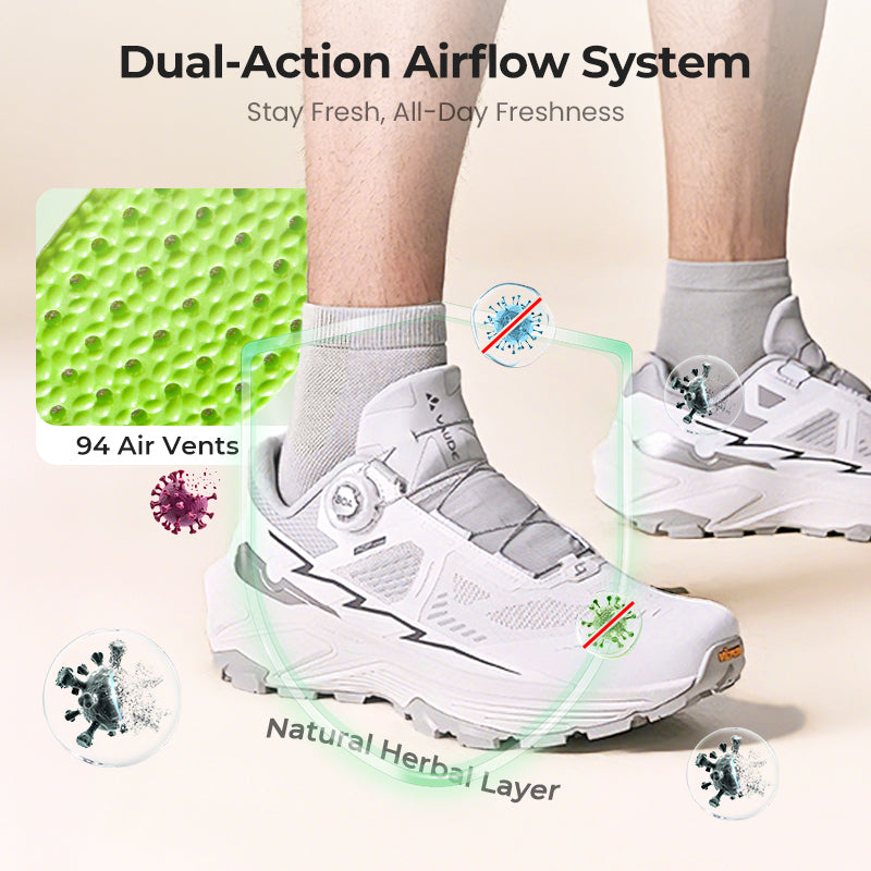 🥳2026 HOT SALE🥳💞50K+ SOLD!🦶🛡️ 50% OFF! Height‑Increasing Insoles – Breathable, sweat‑wicking, natural lift. Keep feet fresh & pain‑free. 🕊️💚
