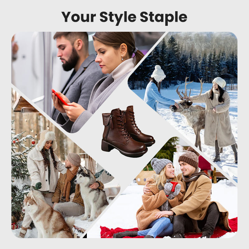 🥾 50% OFF NOW!🙋‍♀️Great Gift-retro British Style Boots💕