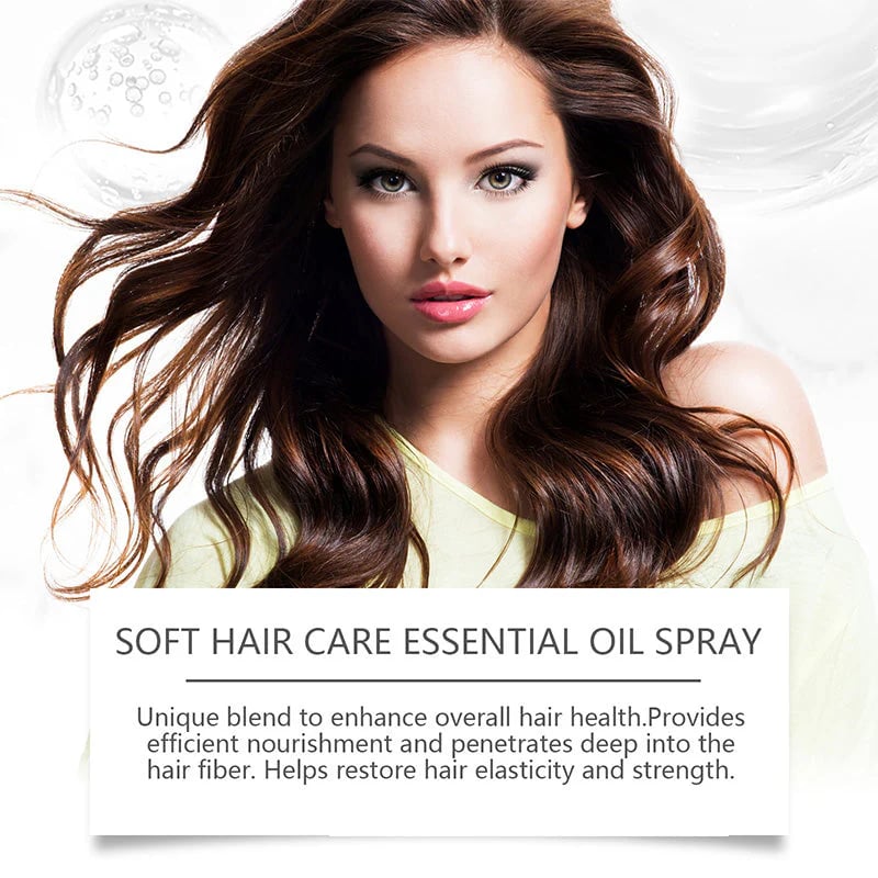 🥳2026 HOT SALE🥳💞💧 Light as Air, Deeply Nourishing! Repairing Hair Oil for Shine & Softness – 50% OFF! ✨🛁