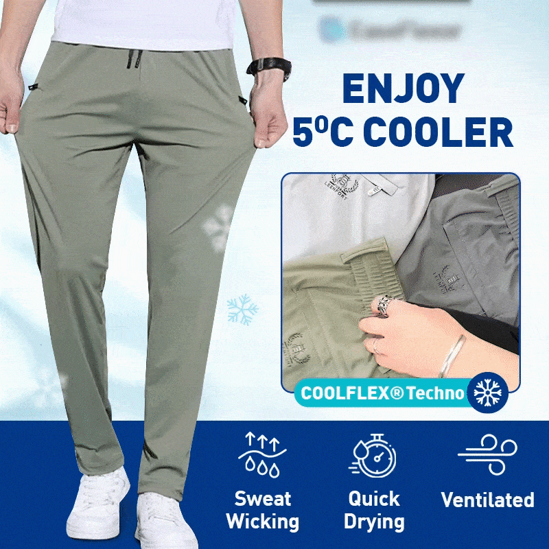 🥳2026 HOT SALE🥳💞50K+ SOLD!🔥🧊 50% OFF! Ultra Stretch Quick-Drying Pants – Stays 5℃ cooler, moisture-wicking. 2 deep front pockets, easy reach. Ideal for walks, gardening or lounging. 🌿👴