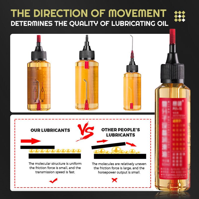 🥳2026 HOT SALE🥳💞50K+ SOLD!🛢️🔧 50% OFF! Micromolecular Mechanical Lubricant – Penetrates deep, reduces wear & prevents rust. For locks, bikes, fans & car parts – a workshop essential! ⚙️✨