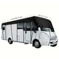 🥳2026 HOT SALE🥳💞50K+ SOLD! 🚐☔ 50% OFF! Caravan & Motorhome Roof Cover – 210D Oxford, silver-coated, adjustable straps & 2 tension straps. Protects roof from rain, leaves & costly repairs! 🛡️✅