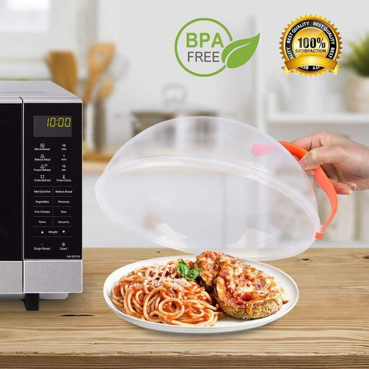 🥳2026 HOT SALE🥳💞50K+ SOLD!🛡️🌡️ 50% OFF! Heavy‑Duty Microwave Lid – Heat‑resistant up to 150°C. Also keeps leftovers fresh in fridge. A kitchen essential. 🧊✅