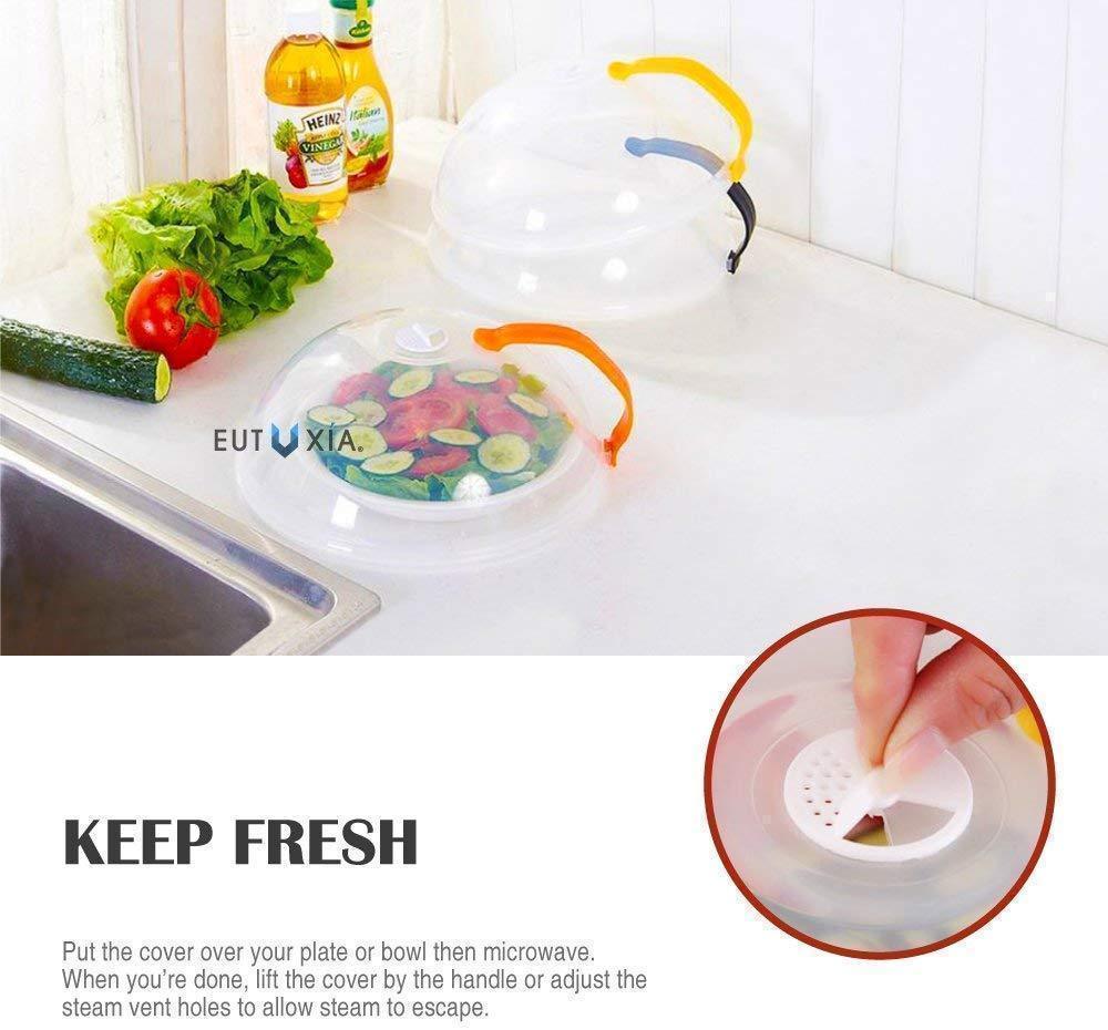 🥳2026 HOT SALE🥳💞50K+ SOLD!🛡️🌡️ 50% OFF! Heavy‑Duty Microwave Lid – Heat‑resistant up to 150°C. Also keeps leftovers fresh in fridge. A kitchen essential. 🧊✅