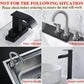 🥳2026 HOT SALE🥳💞50K+ SOLD! 💦🚰 Faucet Splash Guard & Draining Mat – stops water splashing on countertops. 5° slope drains instantly, keeps sink area dry & mould-free. Fits most faucets! 🧼✅