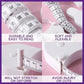 🥳2026 HOT SALE🥳💞50K+ SOLD!📏✨ 50% OFF! 2-Pack Auto-Lock Tape Measure – Press to auto-retract, locks instantly. Soft fiberglass, dual-sided inch/cm. Perfect for body, sewing & crafts. 🧵🛒