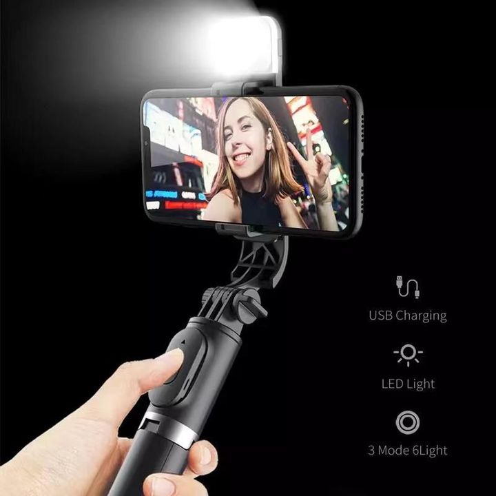 🥳2026 HOT SALE🥳💞50K+ SOLD!🏖️📱 50% OFF! 6-in-1 Bluetooth Selfie Stick Tripod – Wireless shutter, extendable up to 27.6″. Use as selfie stick or tripod. No more shaky hands. Your travel companion. 🌍✨
