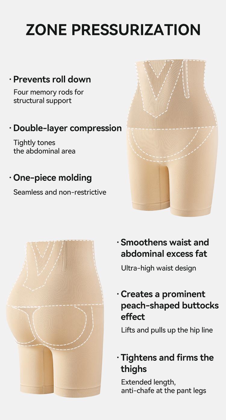 🥳2026 HOT SALE🥳💞50K+ SOLD!💜⏳ 50% OFF! Tummy Control Butt-Lifting Shapewear – Double‑layer compression, instant hip lift. Flaunt curves, flatten belly. Look 10 years younger! 🍑✨
