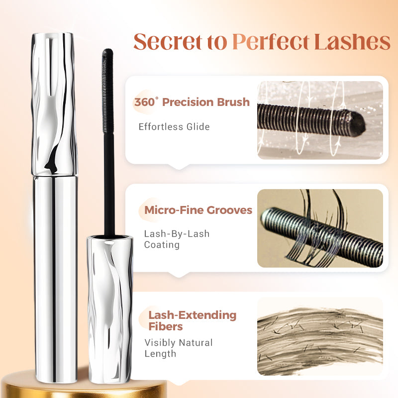 🥳2026 HOT SALE🥳💞50K+ SOLD!👁️✨ All-Day Beautiful Lashes, Smudge-Proof! Waterproof Fiber Mascara for Natural Volume. 💖💃