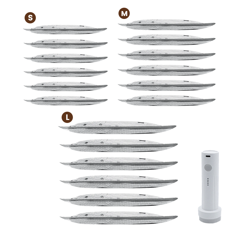 🥳2026 HOT SALE🥳💞50K+ SOLD!👵🧳 50% OFF! Cordless Vacuum Storage Set – 15 bags, 140L/min pump. Shrinks clothes, saves space. Waterproof & reusable. Holiday essential. 🎒⚡