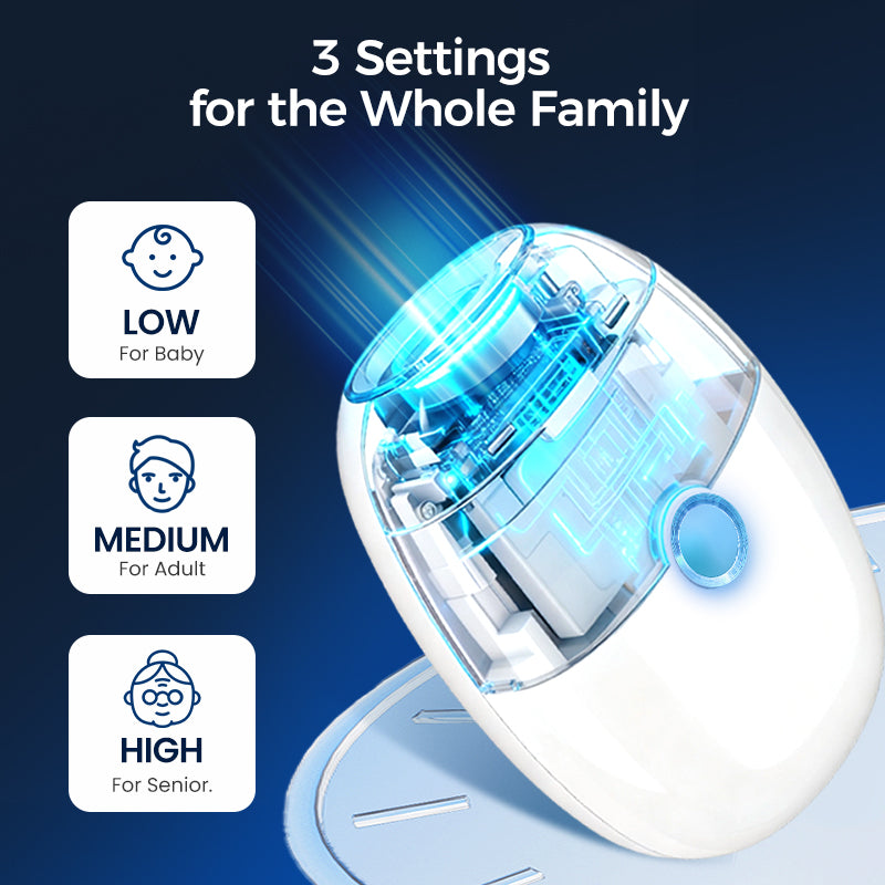 🥳2026 HOT SALE🥳💞50K+ SOLD!💅✨Universal Automatic Fingernail Grinder for Adults and Children👶🔧