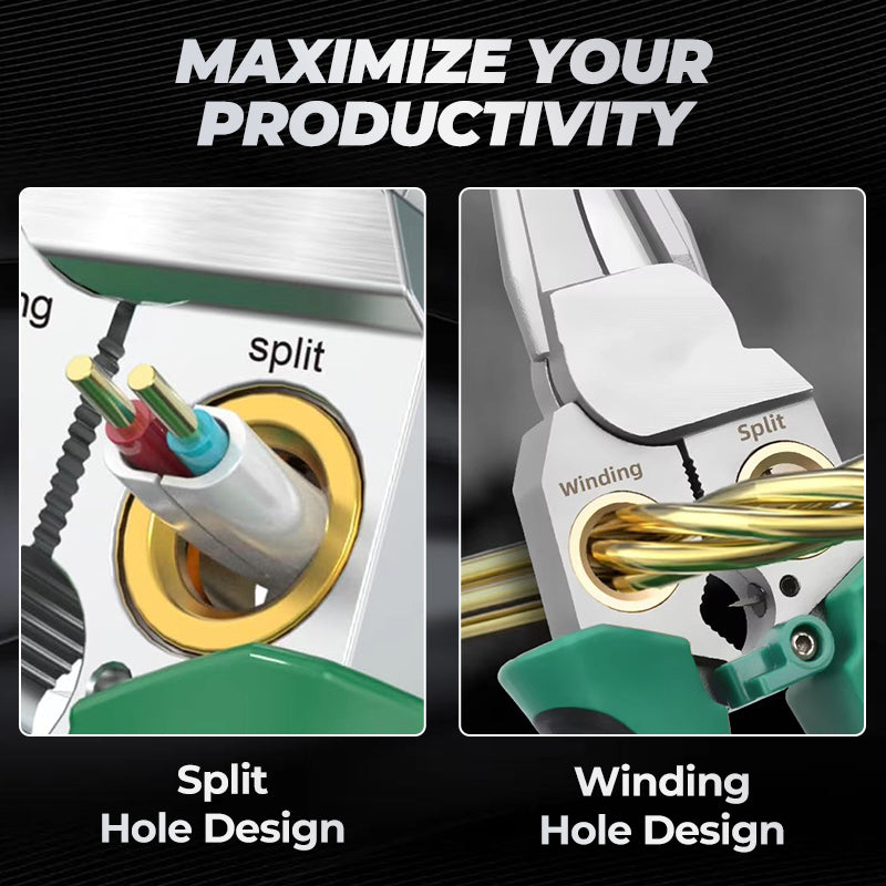 🥳2026 HOT SALE🥳💞50K+ SOLD!🔧⚠️ Flash Sale 50% Off! The Pro’s Multi-Tool: Strip, Crimp & TEST Voltage. Test before you touch! Ensure safety & precision in every DIY task. 🛡️🔨