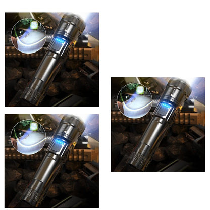 🚗💥Turn Night into Day! Super Bright Zoomable Flashlight | Long-Range Beam🛡️🔦