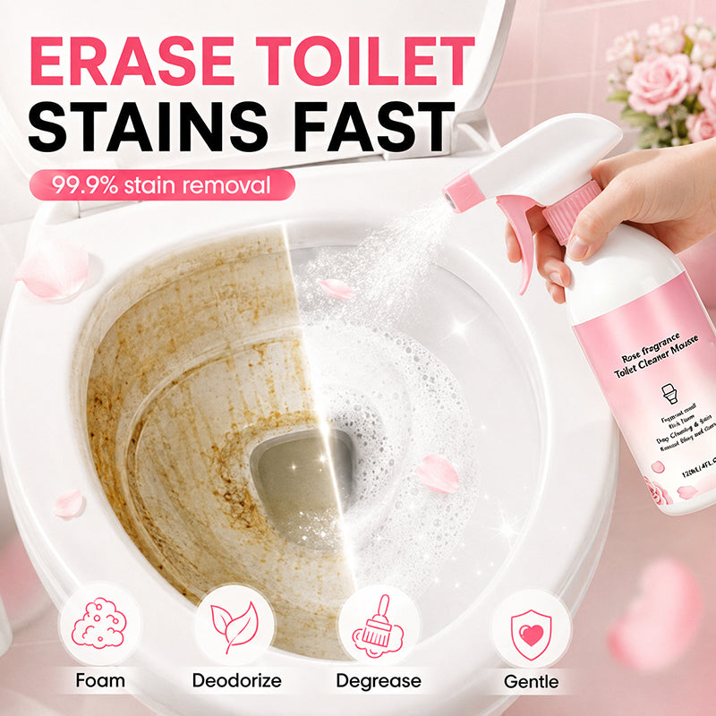 🥳2026 HOT SALE🥳💞50K+ SOLD! 🛁🧹 50% OFF! Bathroom Cleaner Spray – dissolves limescale, soap scum & water stains without scrubbing. Multi-surface for glass, tiles & taps – leaves a fresh botanical scent. Gentle formula, no harsh fumes! ✨💪