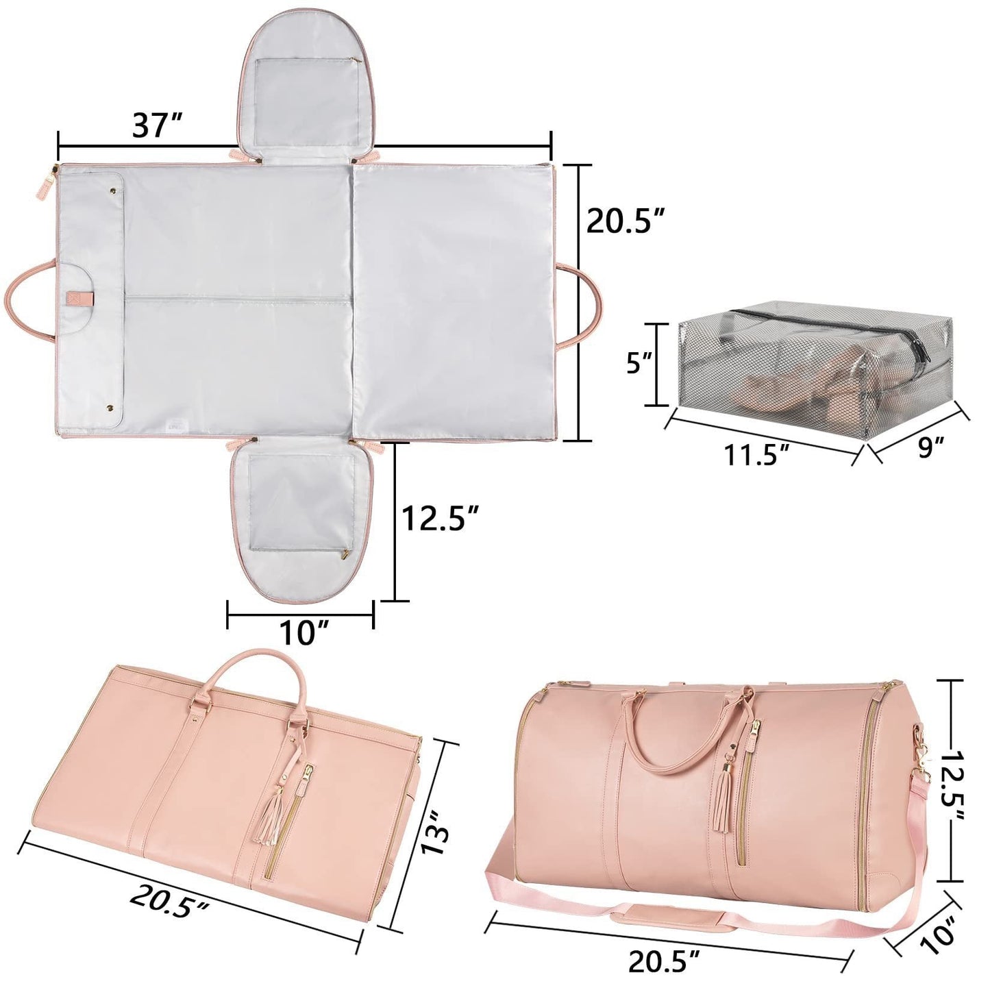 🥳2026 HOT SALE🥳💞50K+ SOLD!✨🧳 50% OFF! Garment Bags for Travel – TSA approved, water‑resistant & foldable. Keeps clothes wrinkle‑free. FREE SHIPPING today! ✈️👜