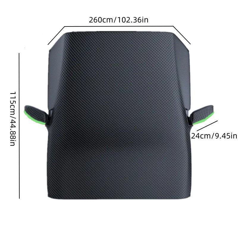 🥳2026 HOT SALE🥳💞50K+ SOLD! 🚗❄️ 50% OFF! Magnetic Car Windshield Cover – 4-layer waterproof, snow & sun shield with reflective strips. All-season protection, no more scraping! 🛡️✅