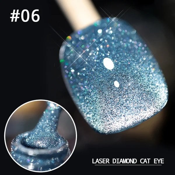 🥳2026 HOT SALE🥳💞50K+ SOLD!⏳💅LAST DAY HOT SALE 50% OFF💎Laser Diamond Cat Eye Nail Polish🌸✨