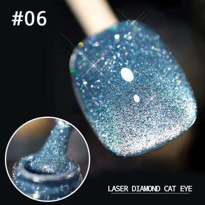 🥳2026 HOT SALE🥳💞50K+ SOLD!⏳💅LAST DAY HOT SALE 50% OFF💎Laser Diamond Cat Eye Nail Polish🌸✨