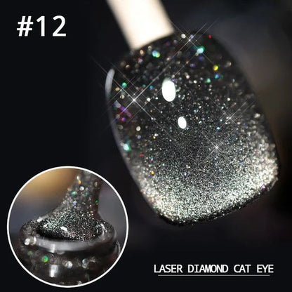 🥳2026 HOT SALE🥳💞50K+ SOLD!⏳💅LAST DAY HOT SALE 50% OFF💎Laser Diamond Cat Eye Nail Polish🌸✨