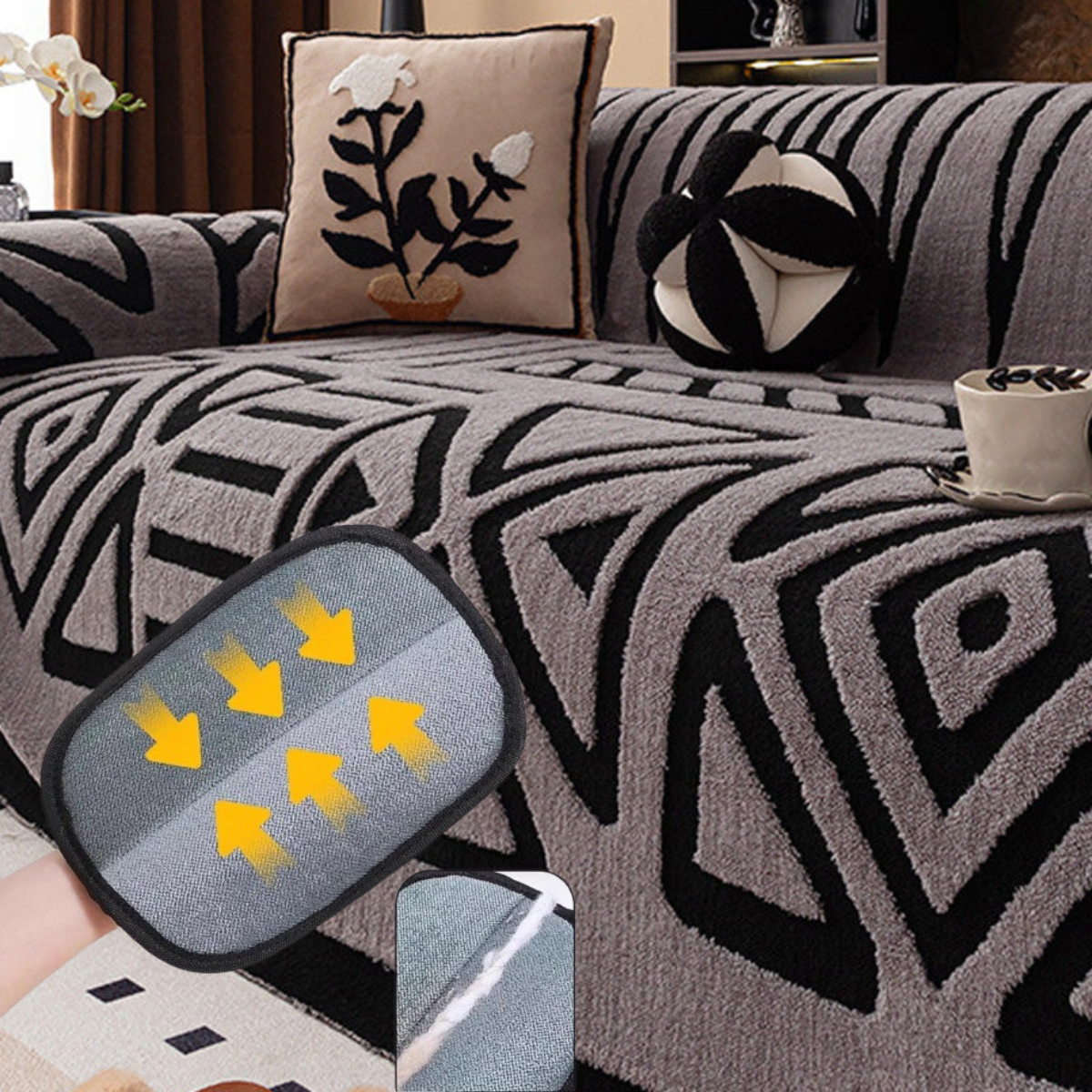 🥳2026 HOT SALE🥳💞50K+ SOLD! 🛋️✨ New Soft Plush Non-Slip Couch Cover – ultra-soft, stays put, protects sofas from spills, pets & daily wear. Cosy comfort all year round! 💖🏠