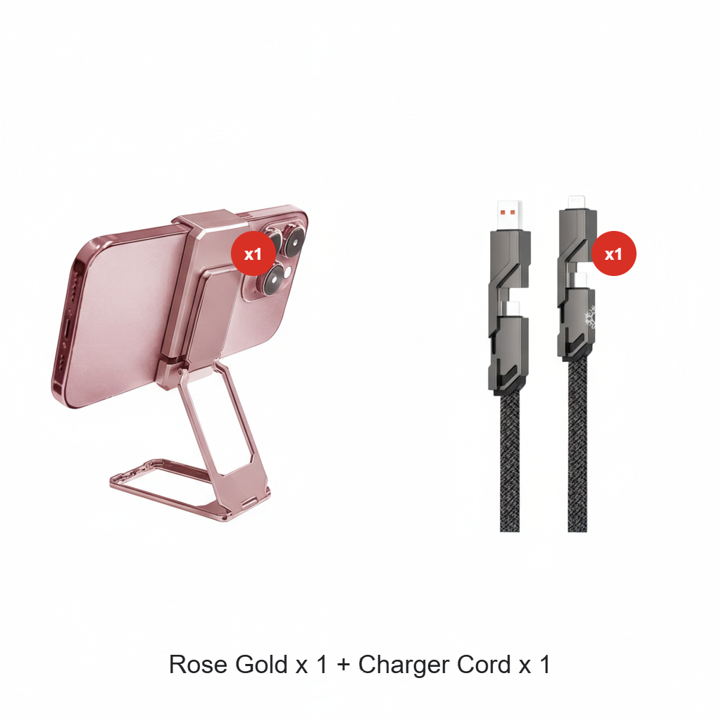 🥳2026 HOT SALE🥳💞50K+ SOLD!✈️🔄 Your Go-Anywhere Phone Mate! Upgraded 360° Clip Stand – 50% OFF! 🛠️🎬