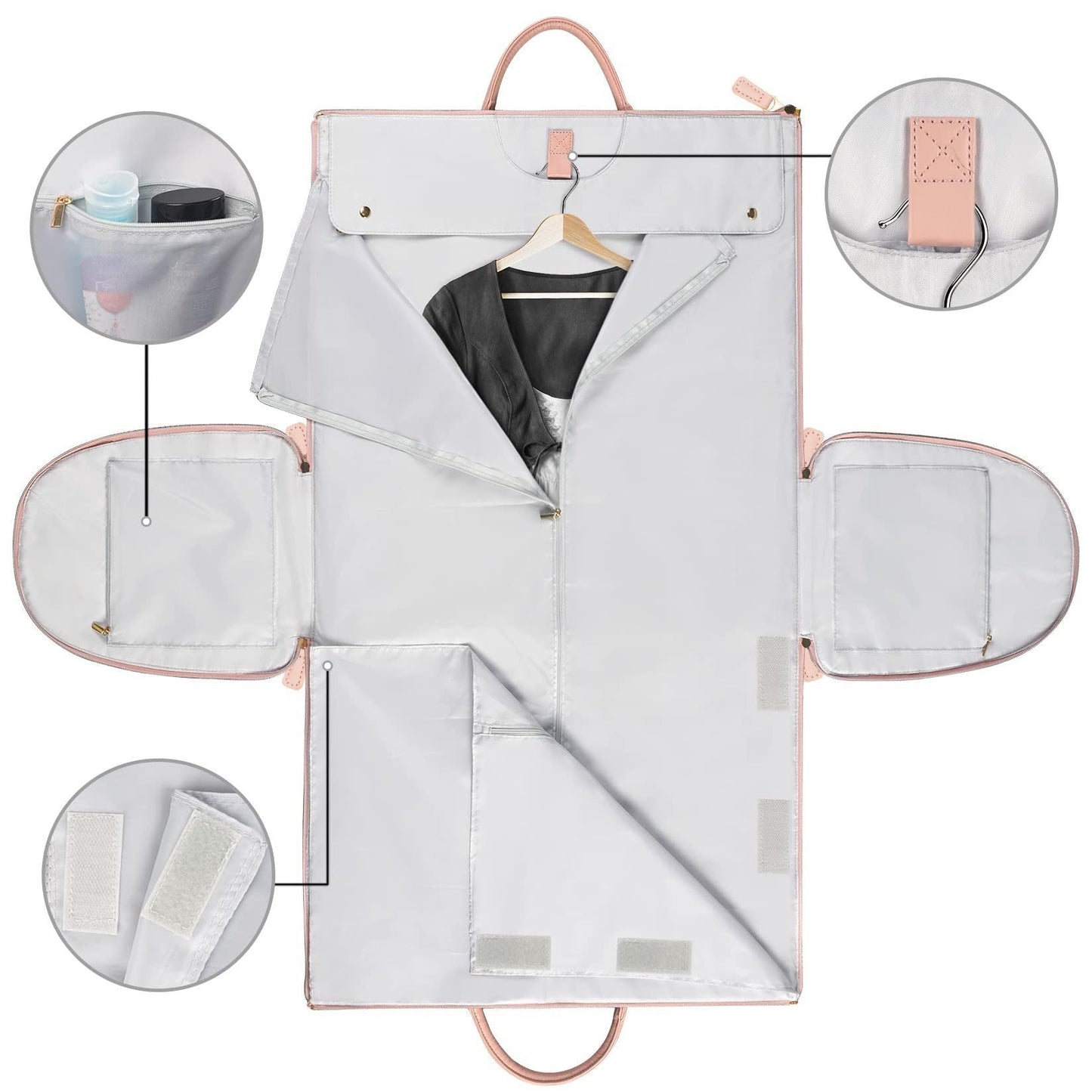 🥳2026 HOT SALE🥳💞50K+ SOLD!✨🧳 50% OFF! Garment Bags for Travel – TSA approved, water‑resistant & foldable. Keeps clothes wrinkle‑free. FREE SHIPPING today! ✈️👜