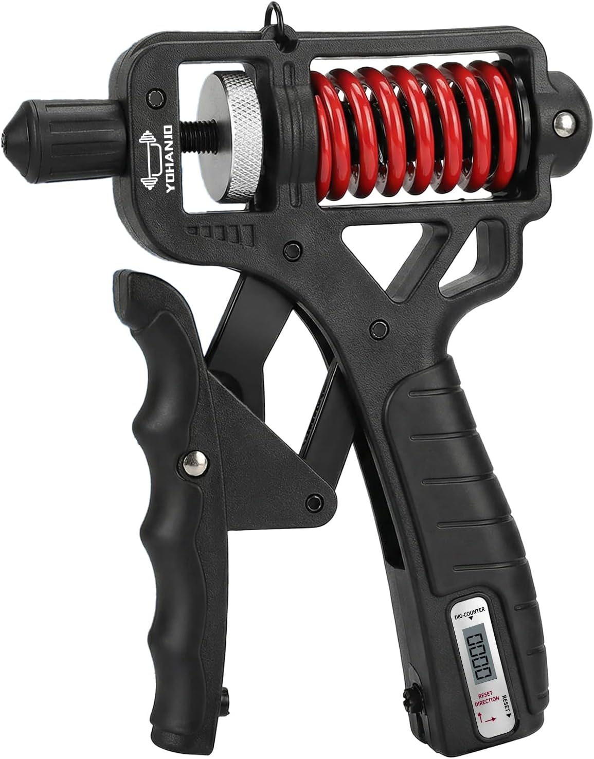 🥳2026 HOT SALE🥳💞50K+ SOLD! 💪✊ 50% OFF! Adjustable Hand Grip Strengthener with Counter – rotary resistance, textured grip. Train fingers & forearms anywhere! 🏋️✅