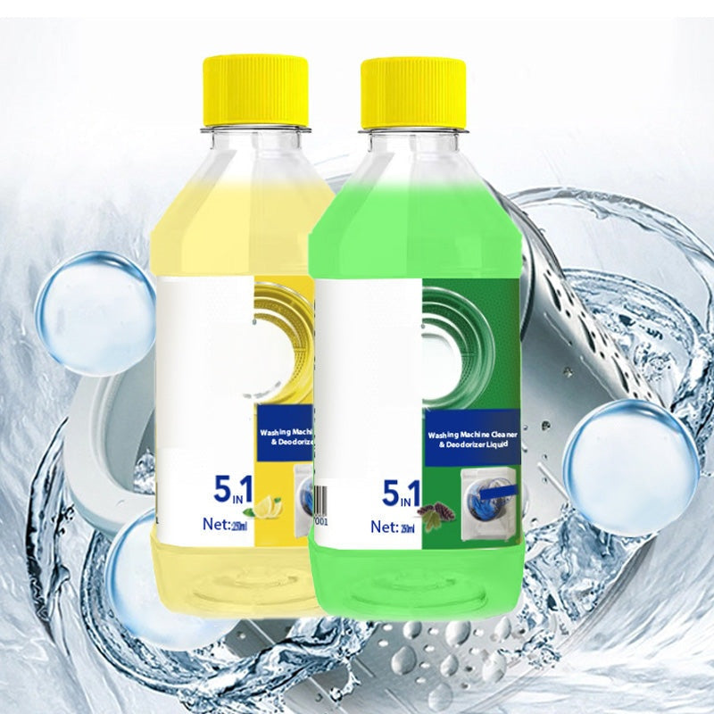 🥳2026 HOT SALE🥳💞50K+ SOLD!🏠 👨‍👩‍👧‍👦50% OFF! Washing Machine Cleaning Liquid – Deep cleans hidden dirt & odors! Kills 99.9% bacteria, removes scale buildup. Just pour & run a cycle. Fresh, hygienic drum every time. 🧺💧