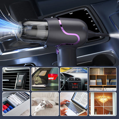 💥BIG SALE !!🚗 New Upgrade 3 in 1 Compressed Air Duster/Pump & Wireless Vacuum Cleaner🚘