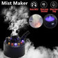 🥳2026 HOT SALE🥳💞50K+ SOLD! 🎃✨ 50% OFF! 12-LED Ultrasonic Mist Maker Fogger – Creates cool mist & colourful lights for Halloween décor, humidifiers & fountains. Quiet operation – just plug & play! 👻💧