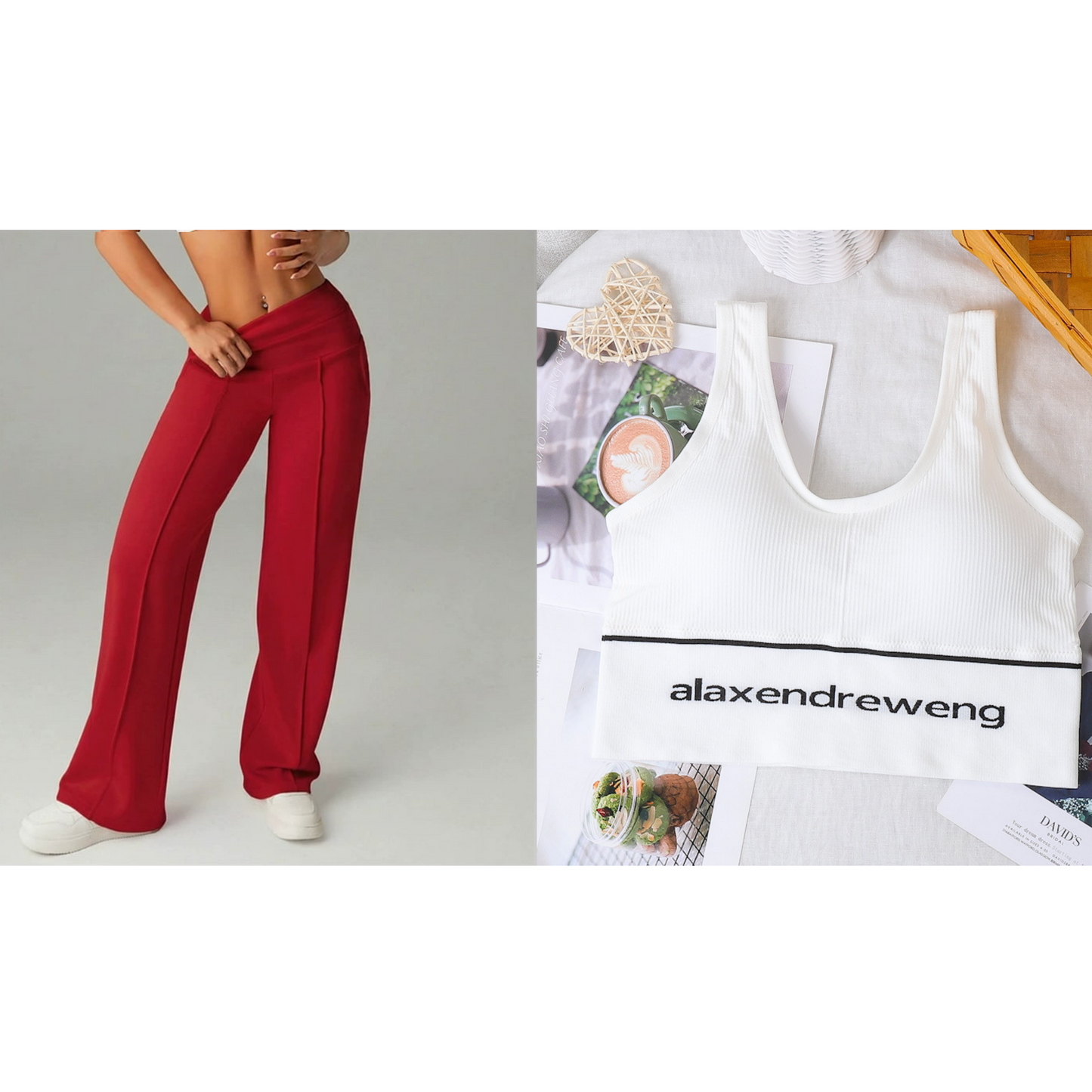 🥳2026 HOT SALE🥳💞50K+ SOLD!☕🧘‍♀️Women's High Waist Wide Leg Pants – Soft stretch fabric, gentle tummy control! Flattering fit for every shape. Easy pull-on, no tricky buttons. Your everyday essential. 🧵🦵