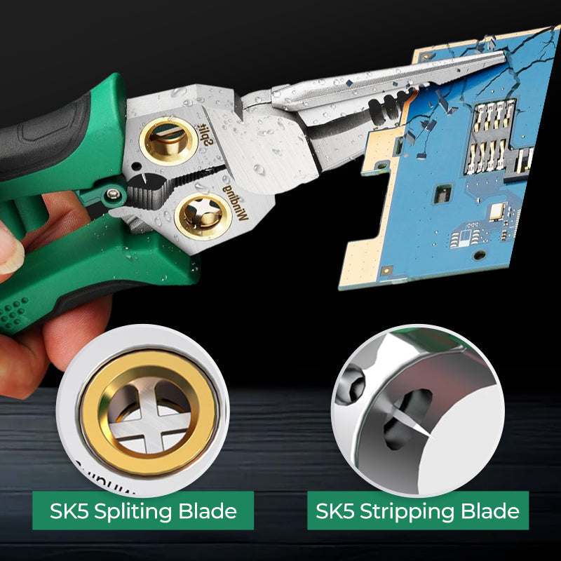 🥳2026 HOT SALE🥳💞50K+ SOLD!🔧⚠️ Flash Sale 50% Off! The Pro’s Multi-Tool: Strip, Crimp & TEST Voltage. Test before you touch! Ensure safety & precision in every DIY task. 🛡️🔨