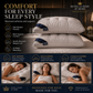 🥳2026 HOT SALE🥳💞50K+ SOLD!🛏️✨ 50% OFF! Washable Ergonomic Neck Pillow – Breathable 3D stitching & soft memory foam. Supports natural neck curve – perfect for side & back sleepers! 💤🌟