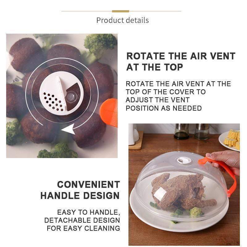 🥳2026 HOT SALE🥳💞50K+ SOLD!🛡️🌡️ 50% OFF! Heavy‑Duty Microwave Lid – Heat‑resistant up to 150°C. Also keeps leftovers fresh in fridge. A kitchen essential. 🧊✅