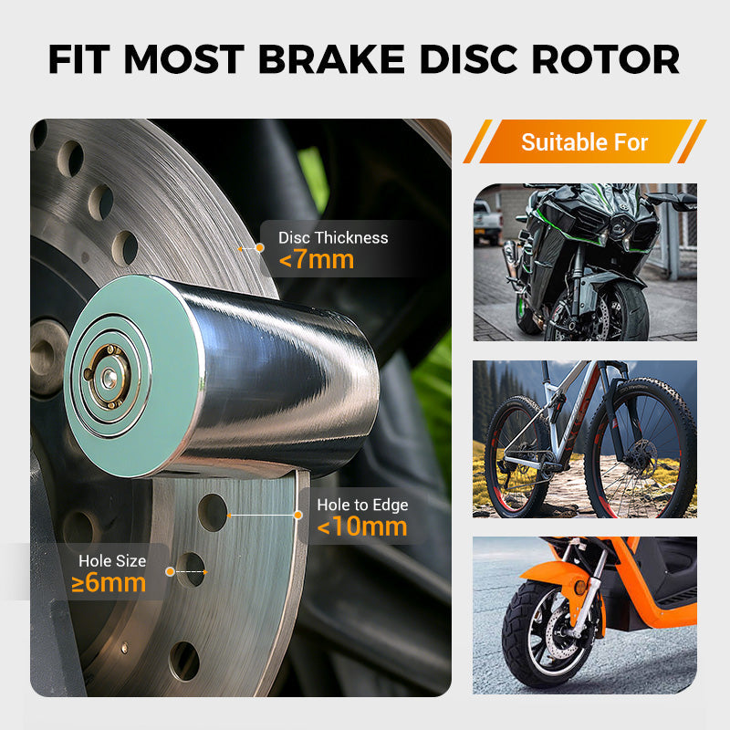 🥳2026 HOT SALE🥳💞50K+ SOLD! 🔒🏍️ 50% OFF! Anti-Theft Motorcycle Disc Brake Lock – heavy-duty steel, quick fit & portable. Keep your bike secure wherever you park! 🛡️✅