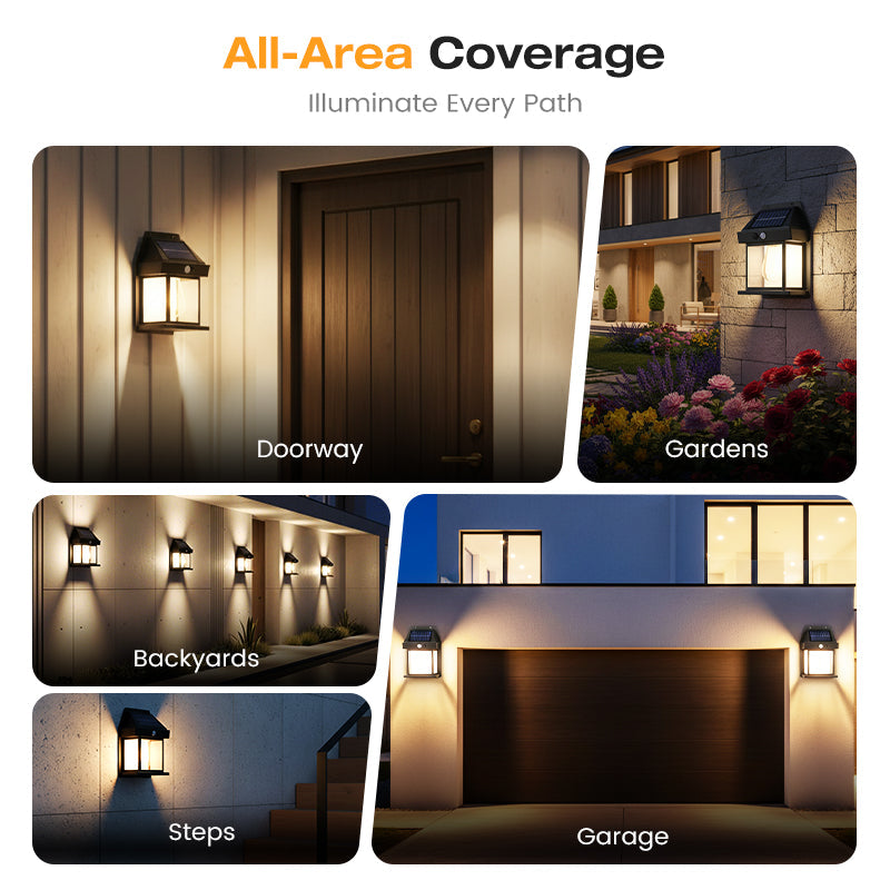 🥳2026 HOT SALE🥳💞50K+ SOLD!☀️🌧️ Flash Sale 50% Off! Zero-Cost Solar Light. Auto senses motion, defies rain & snow. Install once, enjoy worry-free safety light for years. 📦⚡