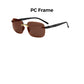 Men's Stylish Frameless High Definition Polarized Sunglasses