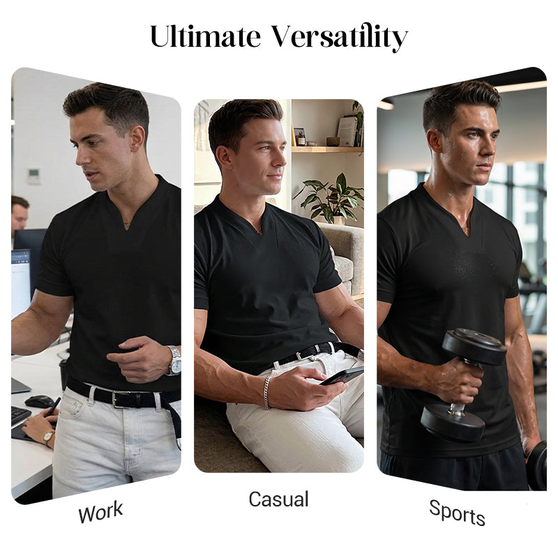 🥳2026 HOT SALE🥳💞50K+ SOLD!💥☕💪50% OFF! Business Fitness T-Shirt – From office to gym, stays cool & fresh. Soft, breathable & sharp. Your everyday essential💎👔