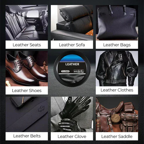 🥳2026 HOT SALE🥳💞50K+ SOLD!🏠🛡️ 50% OFF! All-in-One Leather Care Set – Clean, condition & protect. Erases stains, restores natural glow. Ideal for car interiors & furniture. 🚗🕊️