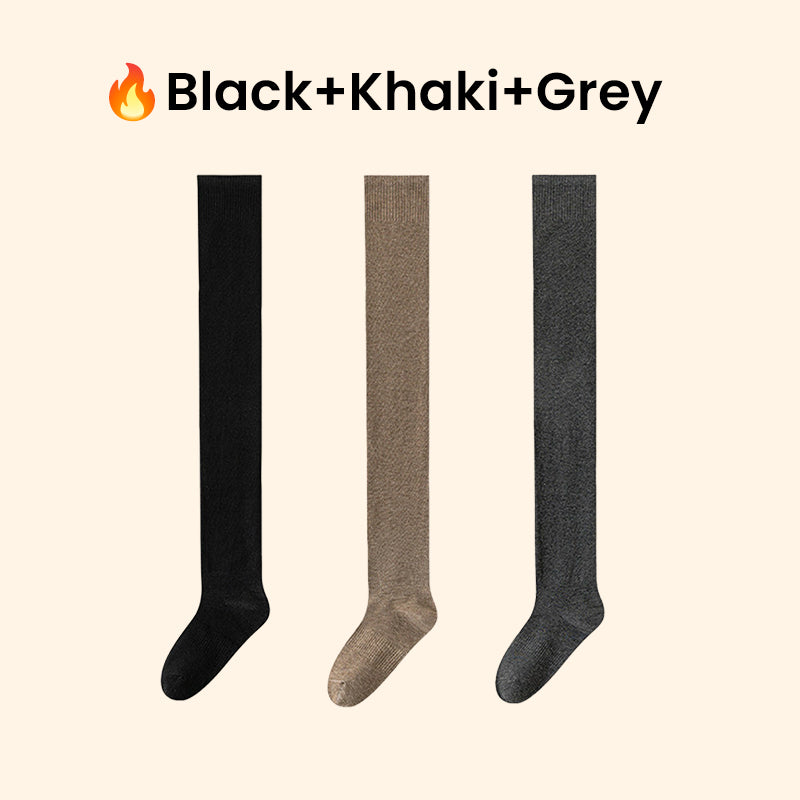 🔥🥳2026 HOT SALE🥳💞50K+ SOLD!🧦🤝✨ Classic Elegance, Effortless Wear | Soft & Stretchy Thigh High Socks❤️🔥🧦