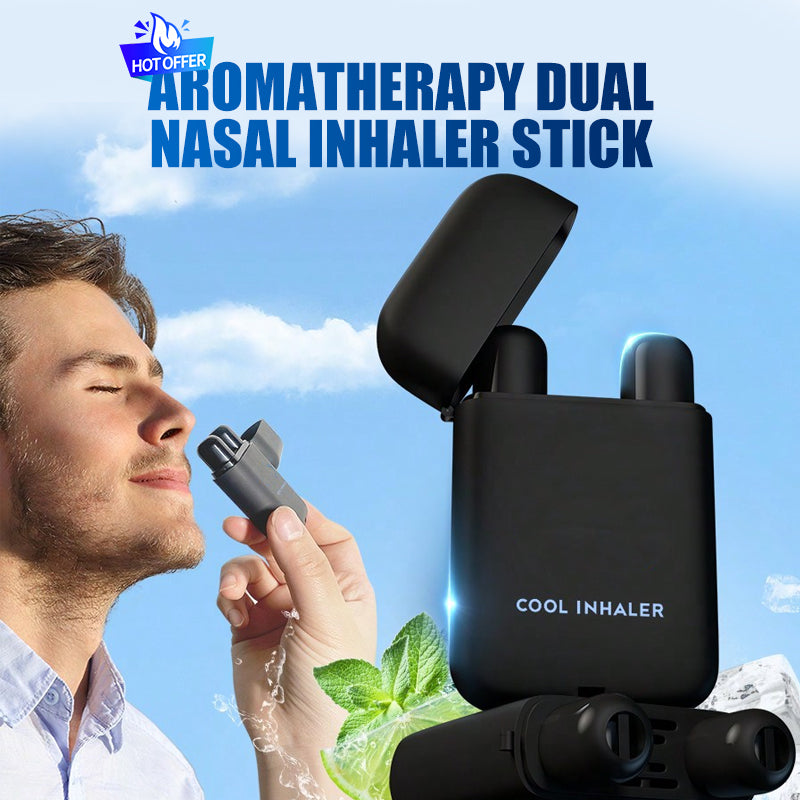 🥳2026 HOT SALE🥳💞50K+ SOLD! 🌬️⚡ 50% OFF! Aromatherapy Nasal Stick – high-strength essential oils cut through tiredness fast. Refreshes your mind, lifts your mood, and helps you stay sharp all afternoon – no more afternoon slumps! 🧓👍