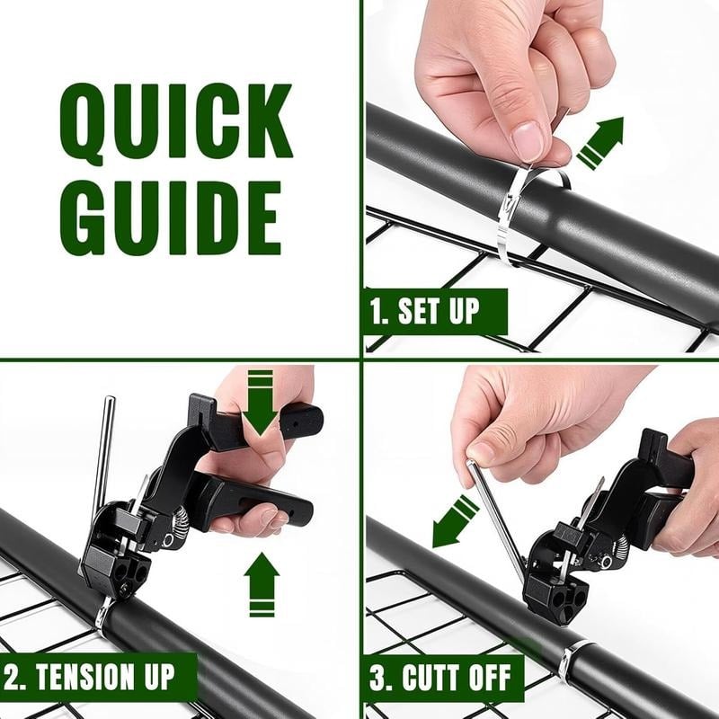 🥳2026 HOT SALE🥳💞50K+ SOLD!🛠️✨ 50% OFF! 304 Stainless Steel Zip Tie Set – 4X strength, weatherproof. Use for garden, garage, cables & more. Comes in assorted sizes. 📦🔨