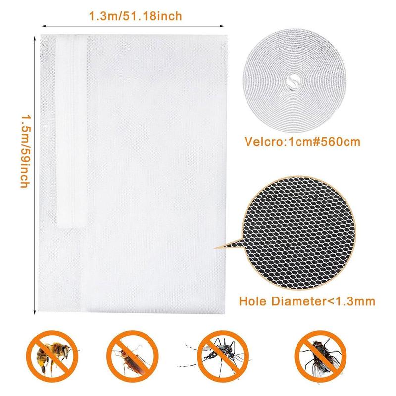 🥳2026 HOT SALE🥳💞50K+ SOLD!🦟✨ 50% OFF! FlyFree™ Window Mesh – 3‑second fit, 1.0mm ultra‑fine. Blocks all bugs, breathable & invisible. UK’s summer essential! 🏡🚀