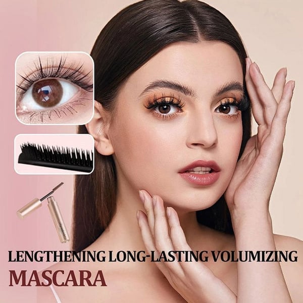 🥳2026 HOT SALE🥳💞50K+ SOLD!👵🦋 50% OFF + Buy 1 Get 1 Free! Tubing Mascara – 24H smudge-proof & sweatproof. Conditions with shea butter & castor oil. Easy removal, no rubbing. Black & brown duo. ✨🌿